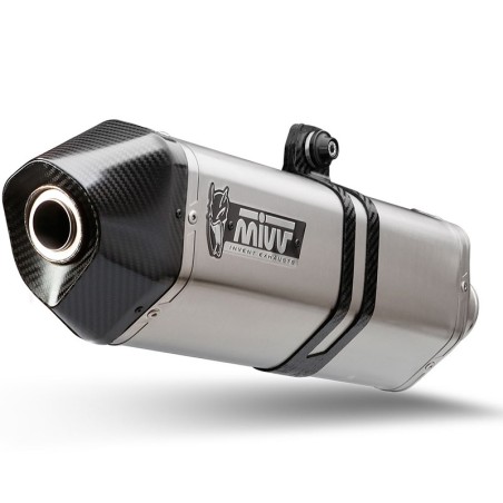 Terminale Mivv Speed Edge Inox per Husqvarna Norden 901