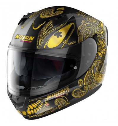 Casco integrale Nolan N60.6 Ritual nero lucido e oro