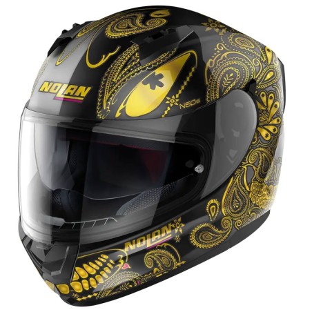 Casco integrale Nolan N60.6 Ritual nero lucido e oro