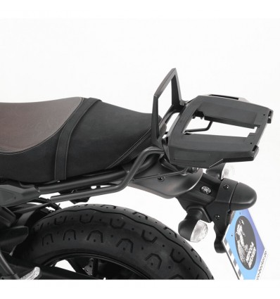 Portapacchi nero Hepco & Becker Alu Rack per Yamaha XSR 700 dal 2022