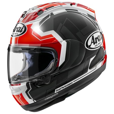 Casco Arai RX-7 Evo JR65 nero, rosso e bianco