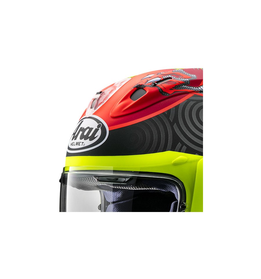 Casco integrale Arai RX-7 EVO FROST in fibra Nero Opaco - CASCHI MOTO