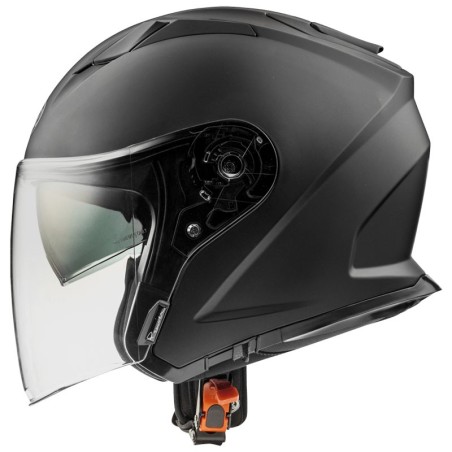 Casco Jet Premier Dokker monocolore nero opaco