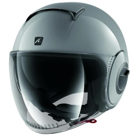 Casco Shark Nano monocolore grigio pastello