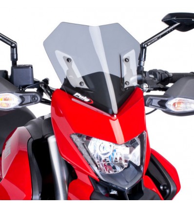 Cupolino Puig Naked per Ducati Hypermotard 821 fume chiaro