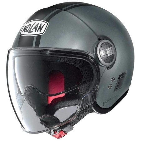 Casco Nolan N21 Visor Classic Dolcevita antracite e nero opaco