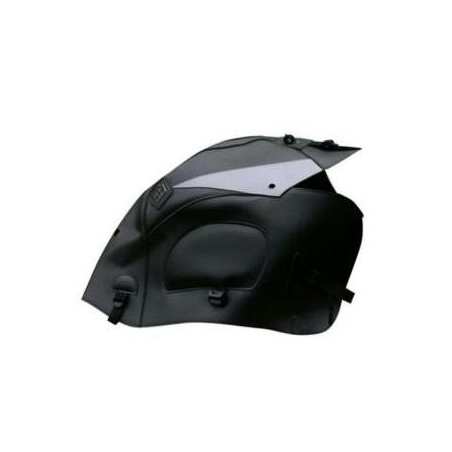 Copriserbatoio Bagster per Honda XL 1000 V Varadero 99-11 in similpelle nero e triangolo deco antracite