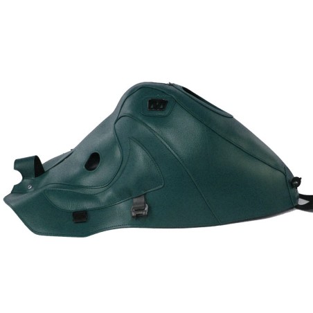 Copriserbatoio Bagster per Kawasaki ZZR 1100 93-01 in similpelle verde scuro