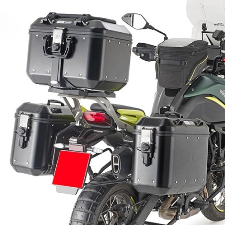 Portavaligie laterale Givi Monokey per Benelli TRK 702 e TRK 702X