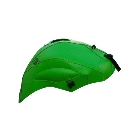 Copriserbatoio Bagster per Kawasaki Z750 07-12 in similpelle verde madreperla