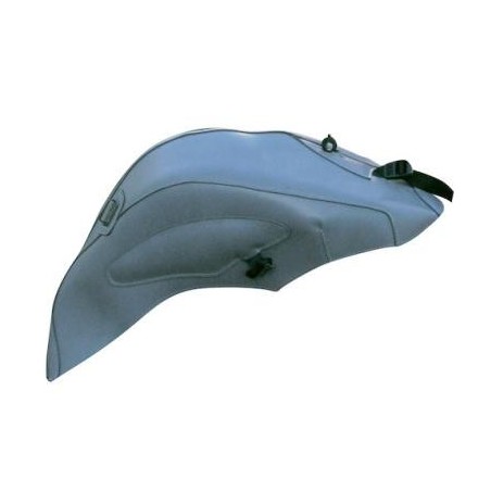 Copriserbatoio Bagster per Kawasaki Z750 07-12 in similpelle grigio