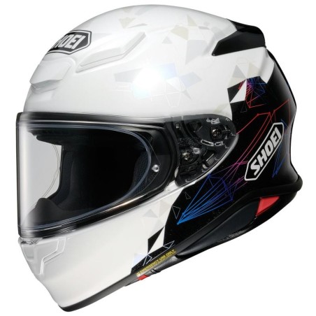 Casco Shoei NXR 2 Origami TC-5 bianco e nero