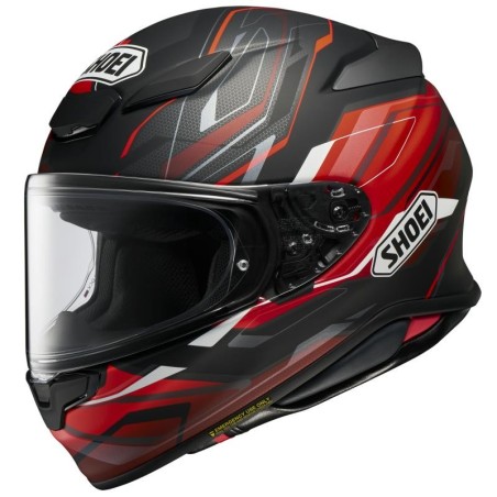 Casco Shoei NXR 2 Capriccio TC-1 nero e rosso opachi