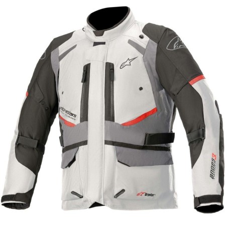 Giacca da moto Alpinestars Andes V3 Drystar grigia e nera