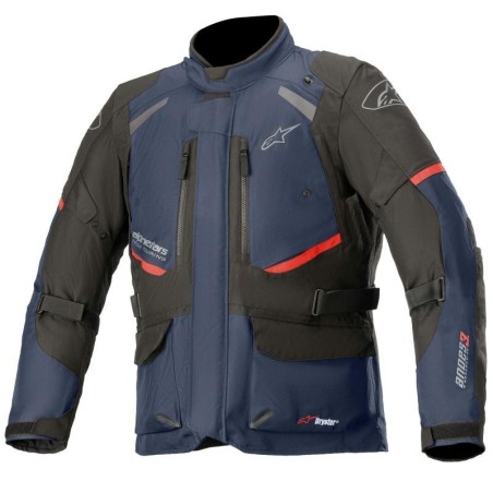 Giacca da moto Alpinestars Andes V3 Drystar blu e nera