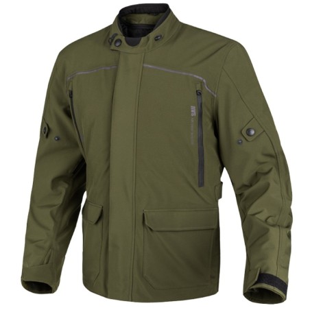 Giacca da moto Moore Latitude verde militare