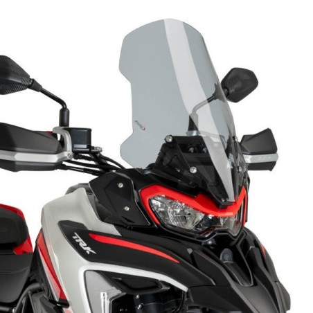 Cupolino Puig Touring per Benelli TRK 702 e 702-X fume chiaro