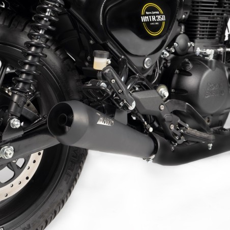 Terminale Zard Slip On nero per Royal Enfield HNTR 350