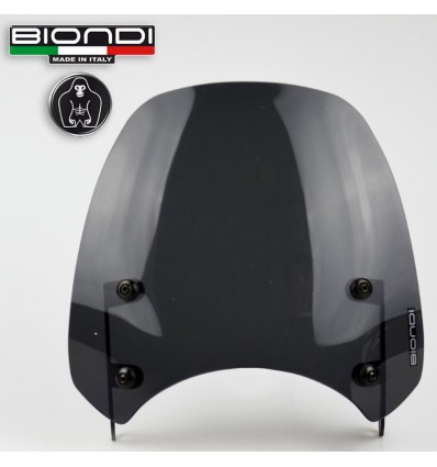 Cupolino Biondi Sport per Royal Enfield HNTR 350 fume scuro