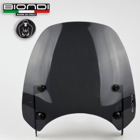 Cupolino Biondi Sport per Royal Enfield HNTR 350 fume scuro