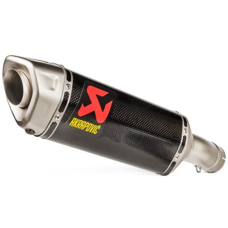 Marmitta Akrapovic Slip On Carbonio omologata per BMW S1000 R dal 2021