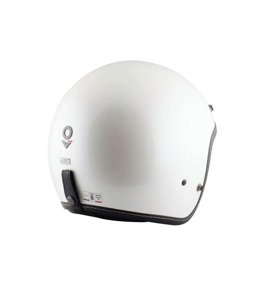 Nos casco vintage jet ns1- white