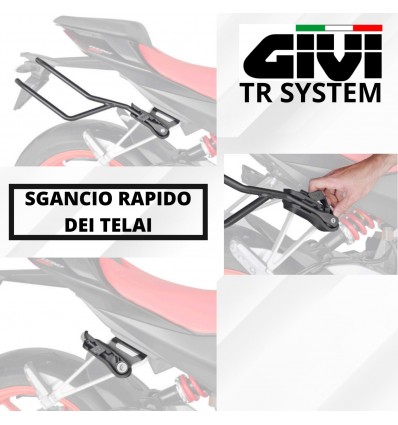 Telaietti Givi Remove-X per Yamaha MT-09 e MT-09 SP dal 2021