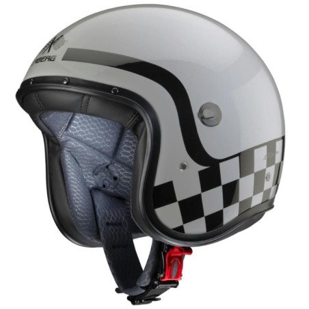 Casco Caberg Freeride Formula superleggero grigio e nero