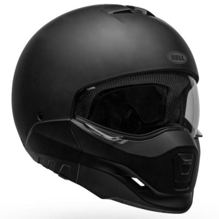 Casco Jet Bell Broozer nero opaco