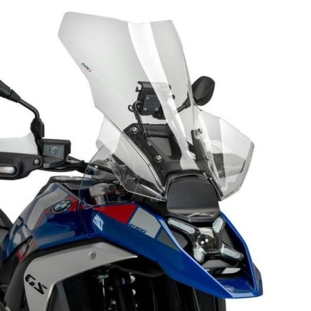 Cupolino Puig Touring per BMW R1300 GS con radar trasparente