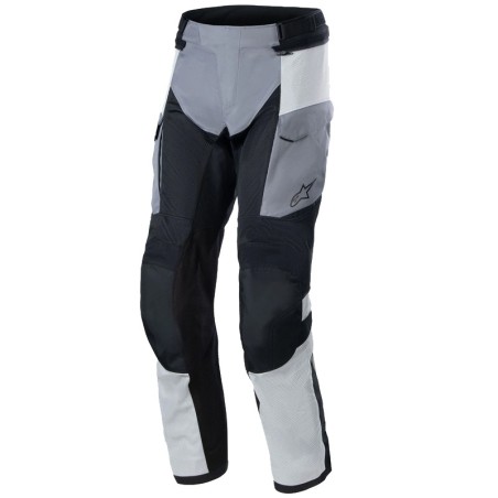 Pantaloni da moto Alpinestars Andes Air Drystar grigi e neri