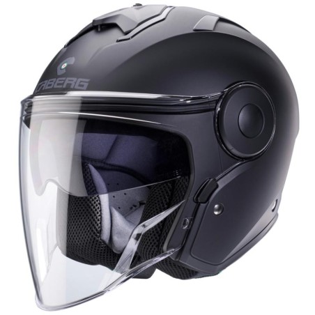 Casco Jet Caberg Soho nero opaco