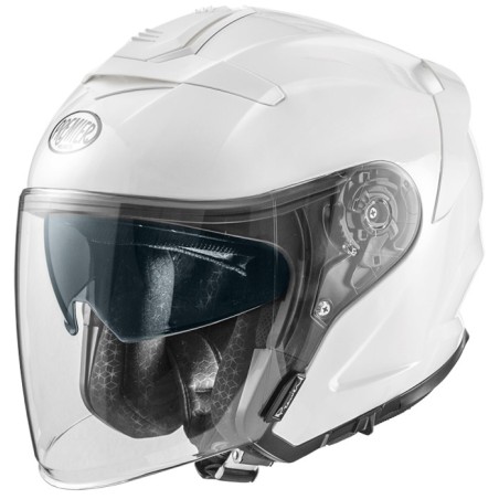 Casco Premier JT5 monocolore bianco metal