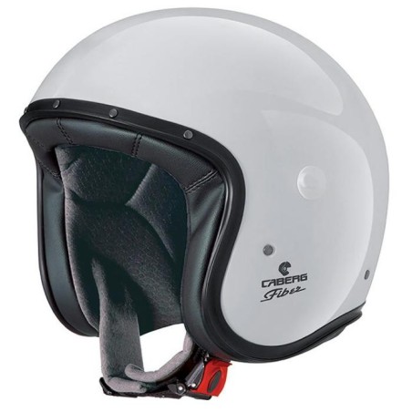 Casco Caberg Freeride-X superleggero in fibra bianco lucido