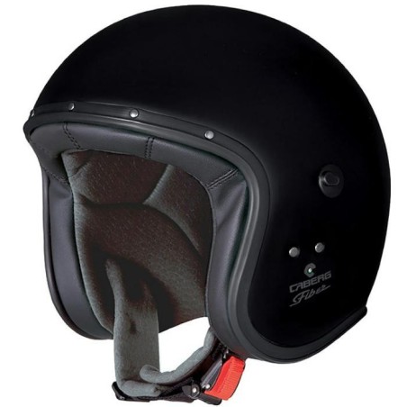 Casco Caberg Freeride-X superleggero in fibra nero opaco