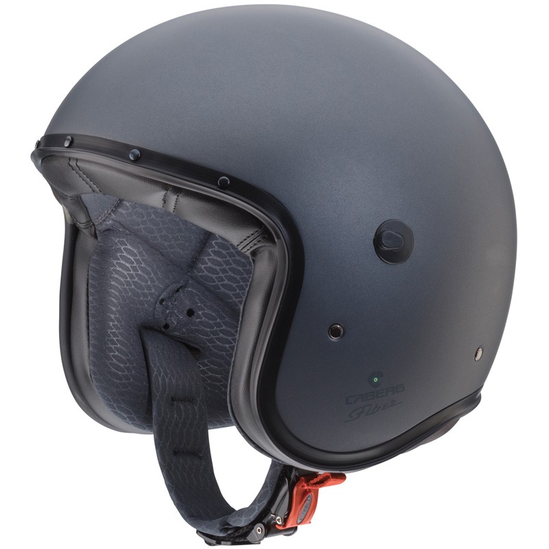 Casco Caberg Freeride-X superleggero in fibra antracite opaco