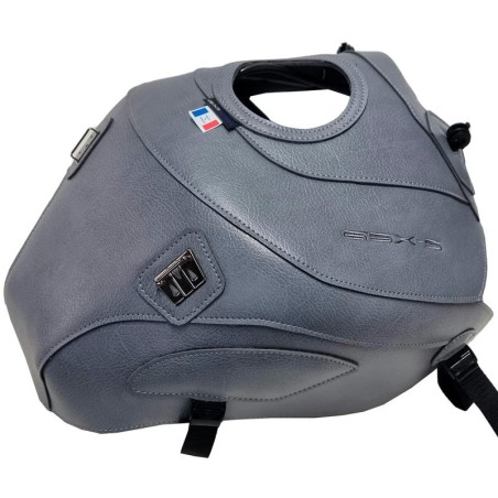 Copriserbatoio Bagster per Suzuki GSX-S 950 e 1000 dal 2021 in similpelle grigio acciaio