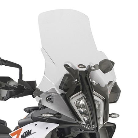 Cupolino Givi trasparente per KTM 790 e 890 Adventure dal 2023