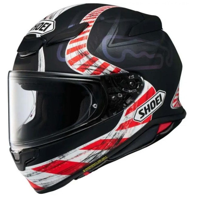 Casco Shoei NXR 2 Knee Down TC-5 nero opaco