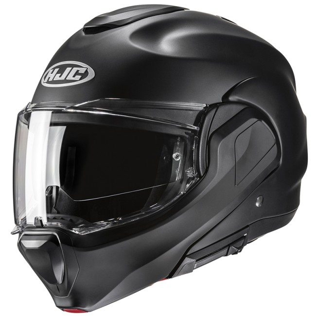 Casco ribaltabile HJC F100 monocolore nero opaco