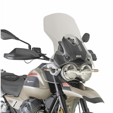 Cupolino Givi trasparente per Moto Guzzi V85 TT dal 2024