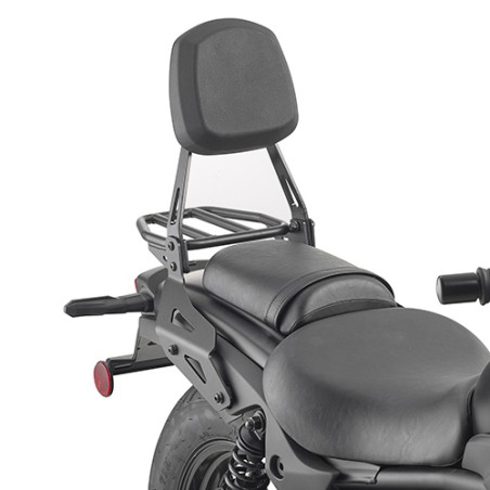 Schienalino con portapacchi Givi specifico per Kawasaki Eliminator 500