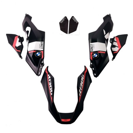 Set carena Unit Garage Trophy Black Edition per BMW R1300 GS