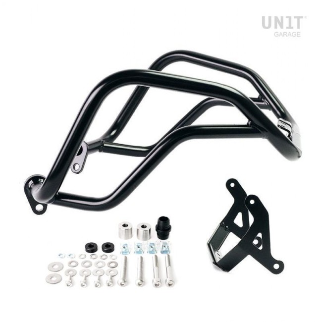 Paramotore alto Unit Garage Heavy Duty nero per BMW R1300 GS