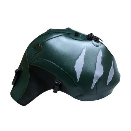 Copriserbatoio Bagster per Triumph Tiger 900 e Tiger 955 99-06 verde abete e accaio