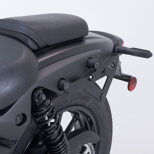 Telaio laterale SW-Motech per borse SLH su Kawasakim Eliminator 500