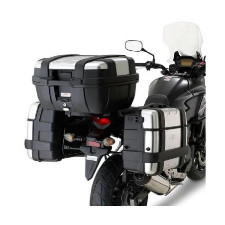 Portavaligie laterale Givi PL1121 Monokey per Honda CB500X 13-16