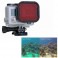 Filtro PolarPro Aqua3+ rosso in vetro per GoPro Hero3+