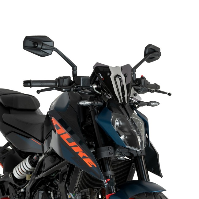 Cupolino Puig Sport per KTM Duke 390 dal 2024 fume scuro