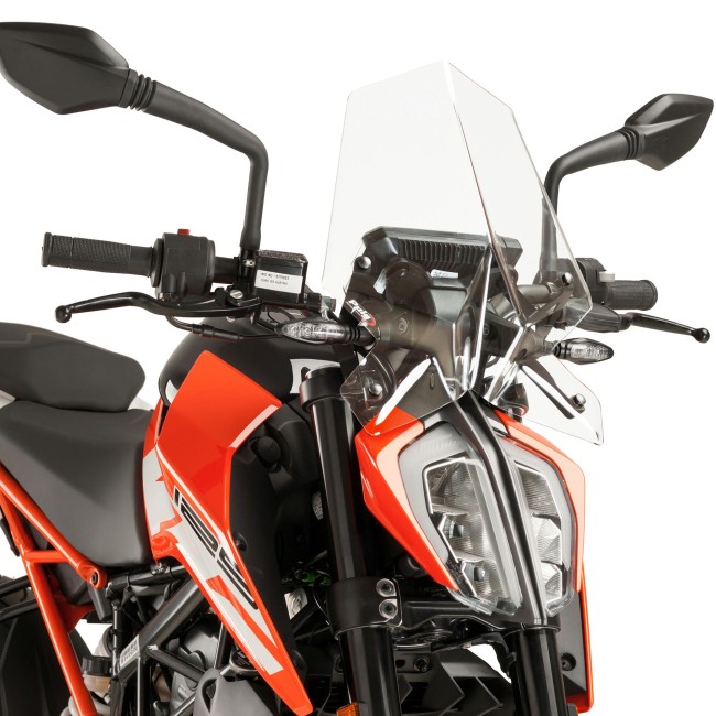 Cupolino Puig Naked trasparente per KTM Duke 390 17-23